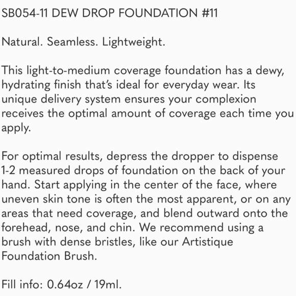 NEW Surratt Dew Drop Foundation Shade 11 Caramel Golden Ochre - Picture 6 of 6